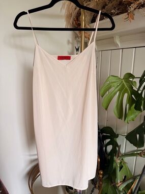 Max & Co. Pale Blush V-Neck Slip Top